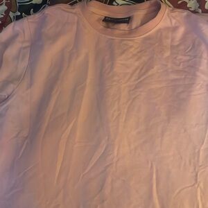 Long T-shirt size Large. Denim House brand. Pink/salmon color.